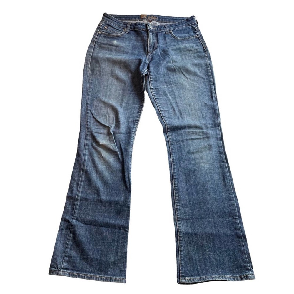 Kut From The Kloth Denim Dark Blue Jeans Size 6 Oversized 32.5L Bootcut #68126